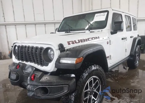 2024 Jeep Wrangler 4-Door Rubicon 4X4 z USA, uszkodzony, nr VIN 1C4PJXFG7RW334190